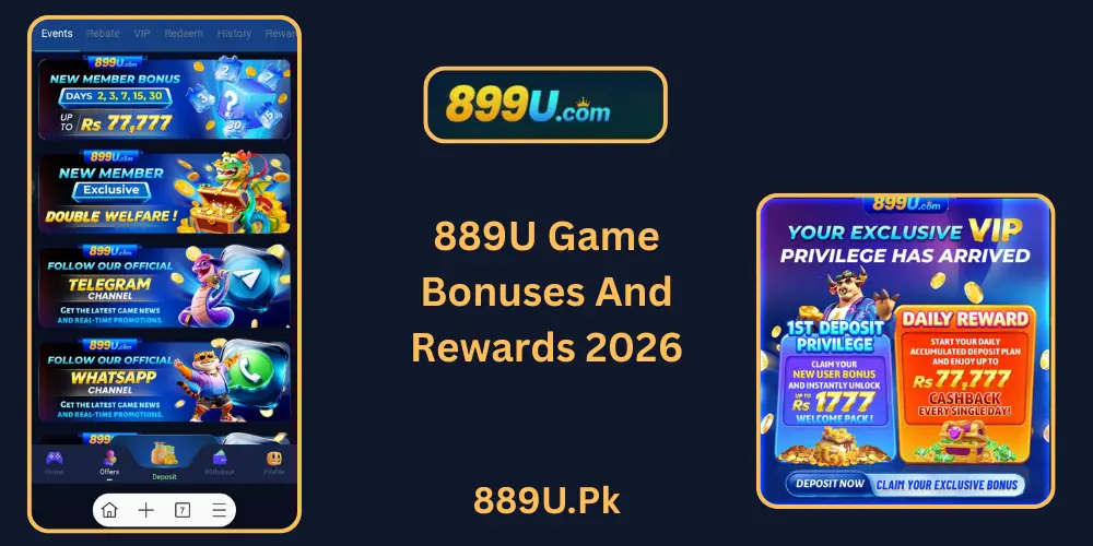 899U Game Bonuses And Rewards