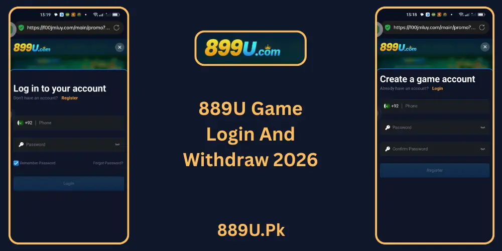 899U Login And Register