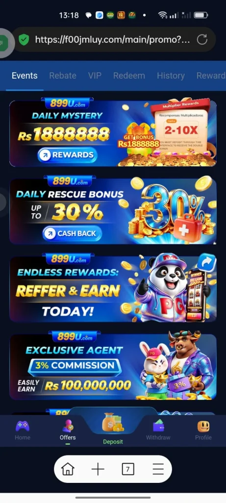 899U Lucky Bonus
